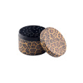 Excellent Quality Eagle Leopard Print Zinc Alloy Custom Logo Metal Smoke Tobacco Weed Herb Grinders